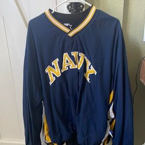 Navy Starter reversible pull over XXL